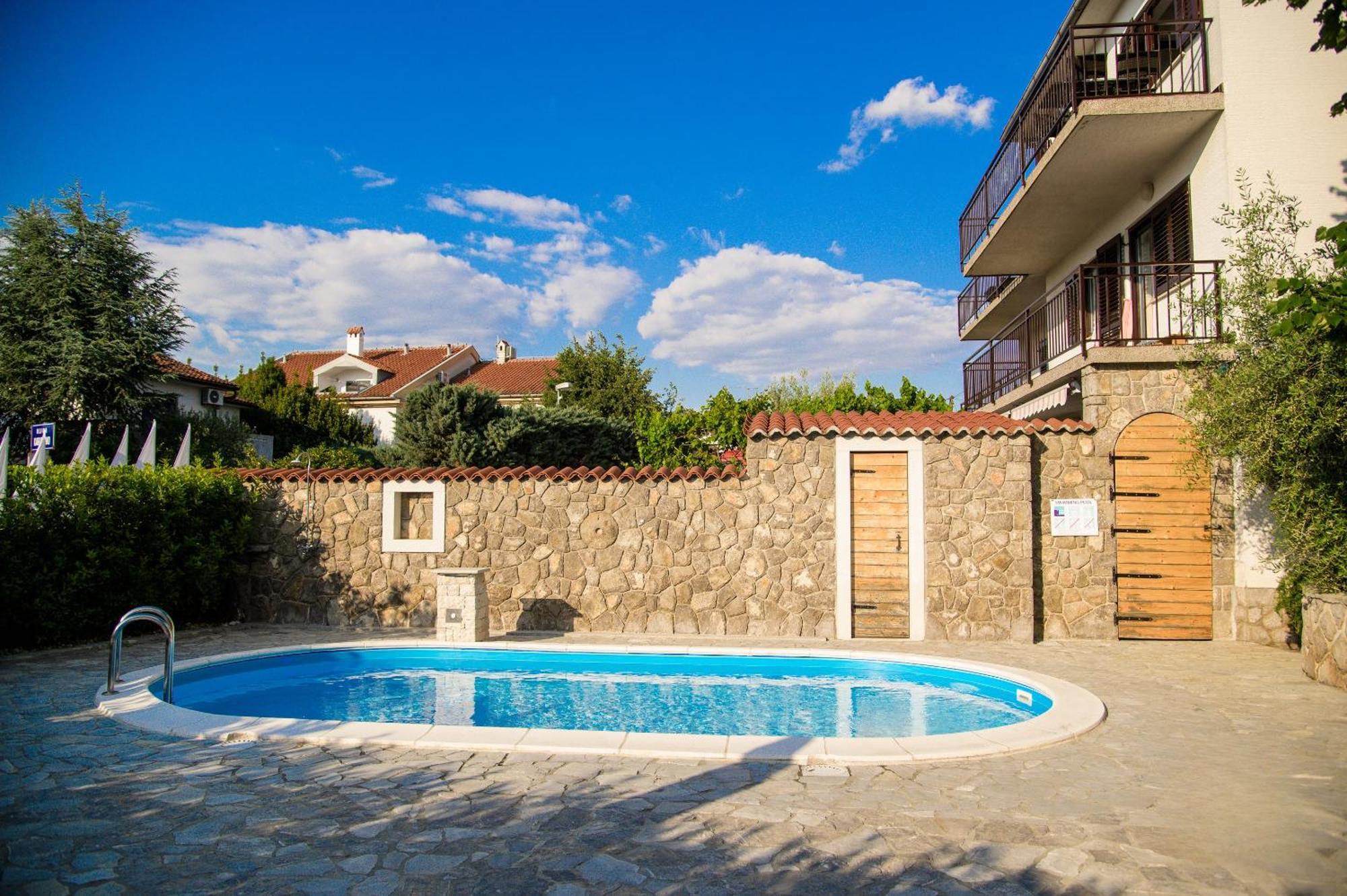 Bubi Apartments Malinska Kültér fotó