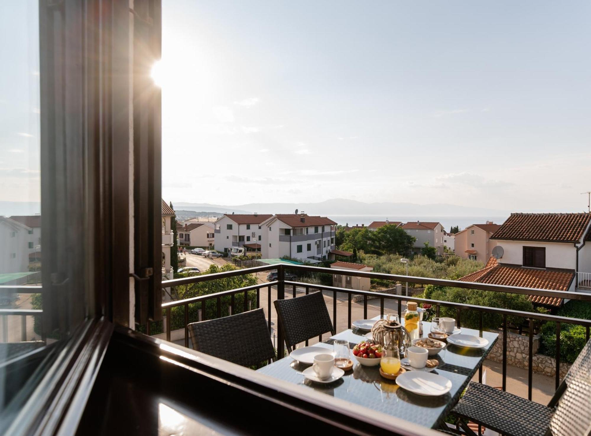 Bubi Apartments Malinska Kültér fotó
